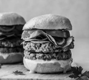 Big Bite Tandoori Fried Chicken Patty Burger