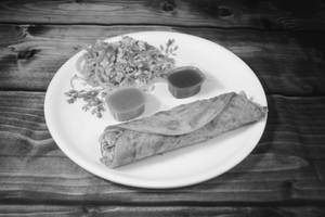 Double Egg Bhurji Roll