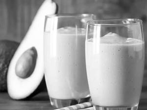 Banana Avocado Milk Shake