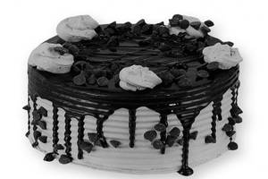 1 POUND CHOCOCHIPS CAKE {eggless 450 Grm}