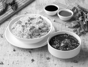 Chicken Manchurian Rice