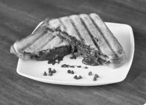 Brownie Chocolate Nuts Grilled