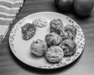Mix Veg Fried Momos - 6 Pcs