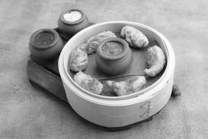 Chicken peri peri momos