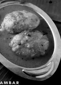 Ghee Sambar Idly.