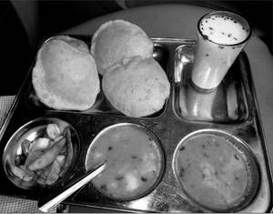 SABJI +PURI +LASSI