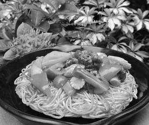 Veg Pan Fried Noodles