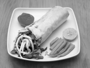 Paneer Shawarma