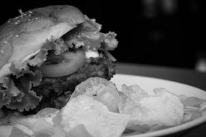 Meaty Beef Cheese Burger [plain]