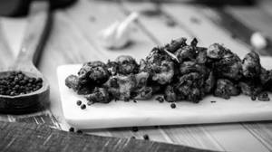 Mushroom Pepper Fry