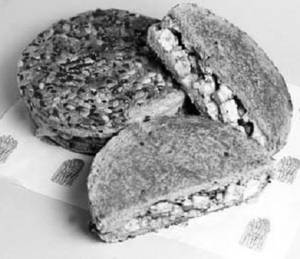 Pesto Cottage Cheese Melt Sandwich