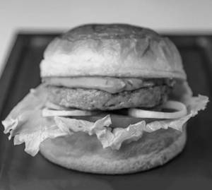 Chicken Burger with cheese 