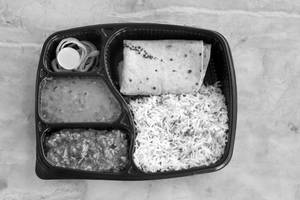 Chicken Keema Masala Meal Thali
