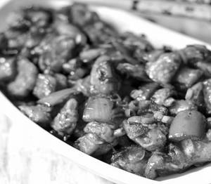 Chilli Mushroom Dry