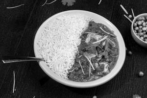 Mattar Paneer Rice Bowl