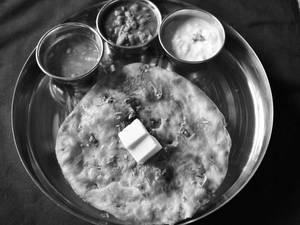 Special Amritsari Kulcha Thali