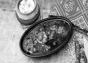 Champaran Mutton Masala (4 Pcs- Served In 500gm Box - Serve1)[ Chef Special- Signature Dish]