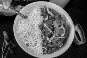 Tawa Masala Soya Chaap Rice Bowl