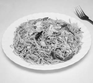 Egg Hakka Noodls