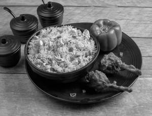 Chicken Fried Rice With Lollipop (2 Pcs) (Serves 1-2)