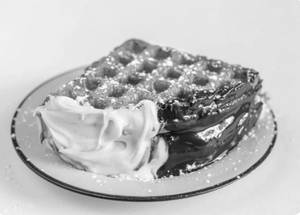 Double Chocolate Waffle.