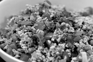 Egg Bhurjee Dry