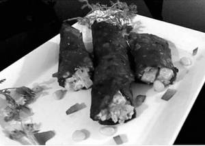 Zatar Chicken Shawarma Roll