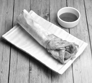 Chicken tikka roll