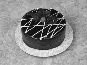 Chocolate Truffle Fruit Cake