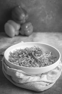 Veg Hakka Noodles