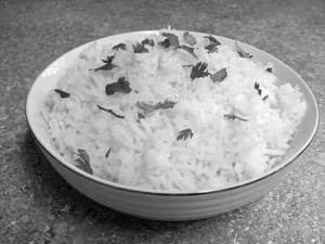 Plain Rice                                           