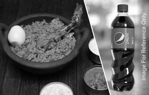 Chicken Biriyani + Pepsi (600 ml) ( serves 1 )