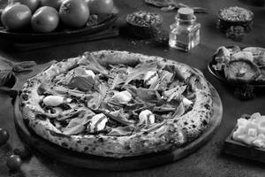 Naples - Shiitake Mushroom With Goat Cheese Pizza