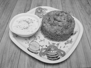 Veg Biryani Without Raita