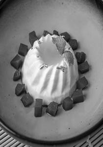 Mango Yogurt Pannacotta