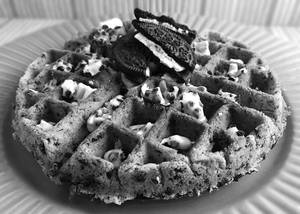 Oreo waffle