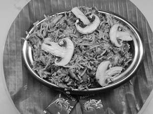 Mushroom Fried Rice.