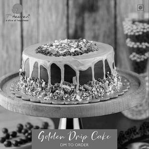 Golden Drip Cake