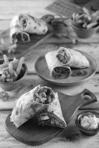 Lamb Koobideh Wrap