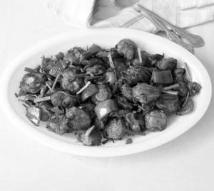 Mushroom Chilli Dry