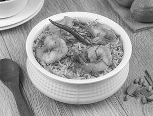Medium Prawn  Pulao (with Birista 8 Pcs)