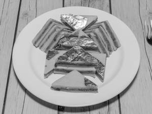 Gulkand Sandwich