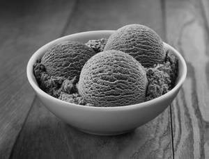 Chocolate Plain Ice cream
