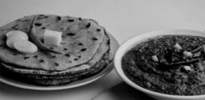 Sarson Ka Saag With Missi Roti(02 Nos.)