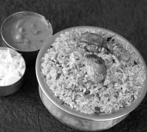Mushroom Biryani