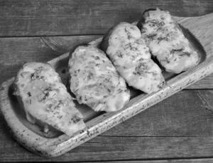 Freshly Rolled Garlic Bread