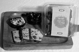 Eggfree Date Walnut Dry Cake