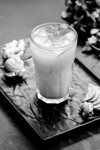 Ginger lemon ice tea
