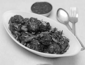 Veg Manchurian Dry