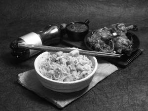 Chicken Lollypop(3Pcs)+Chicken Hakka Noodles(Half)+Softdrink